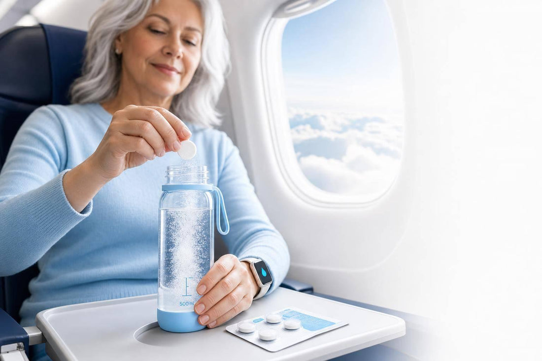 Hydrogen Water Tips for Long Flights and Road Trips