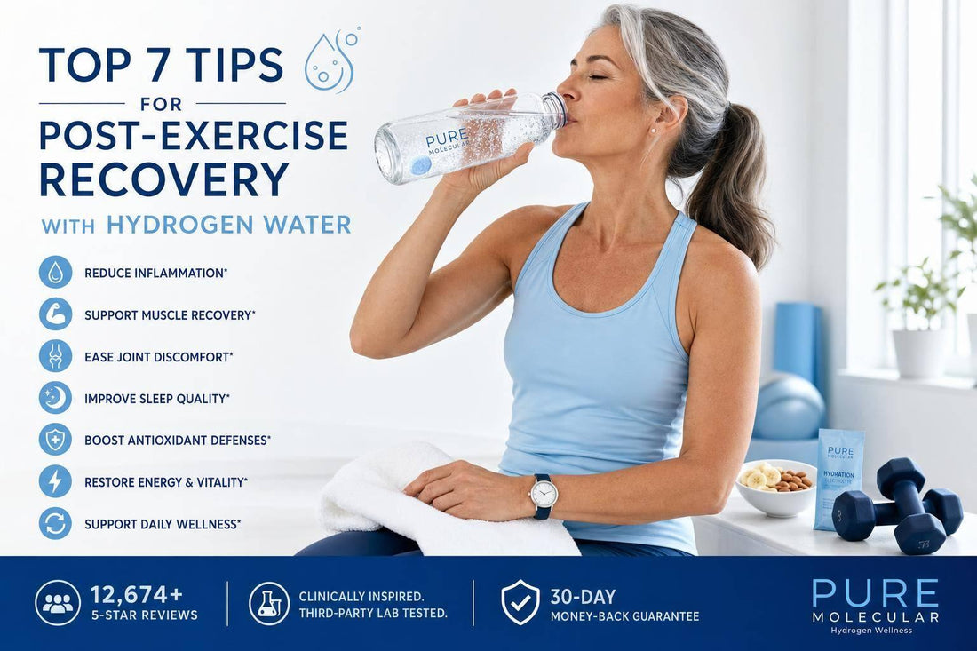 Top 7 Tips for Post-Exercise Recovery with Hydrogen Water