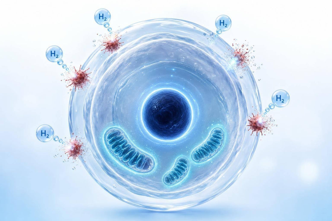 Hydrogen's Mechanism Against Oxidative Stress