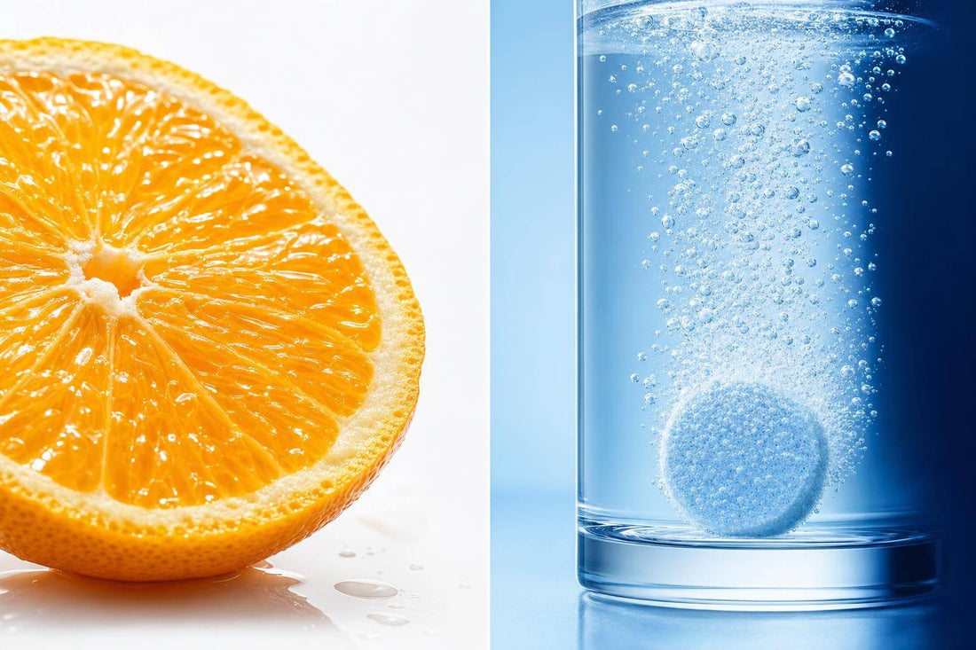Molecular Hydrogen vs. Vitamin C: Antioxidant Comparison