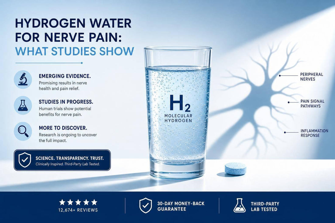 Hydrogen Water for Nerve Pain: What Studies Show