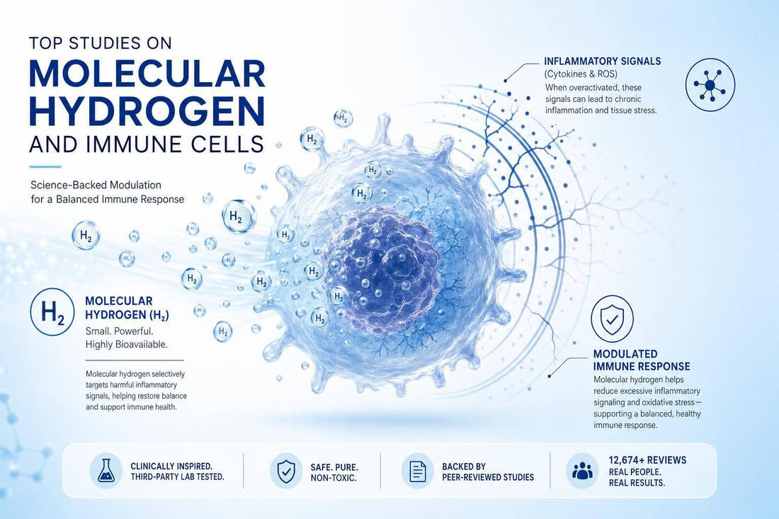 Top Studies on Molecular Hydrogen and Immune Cells