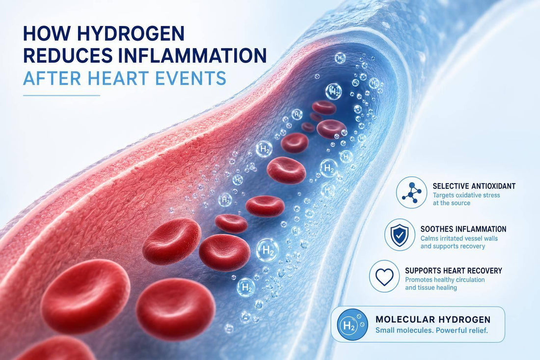 How Hydrogen Reduces Inflammation After Heart Events