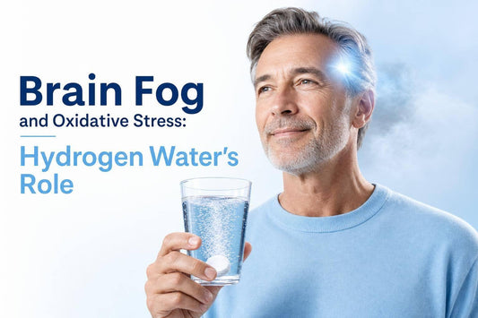Brain Fog and Oxidative Stress: Hydrogen Water Role