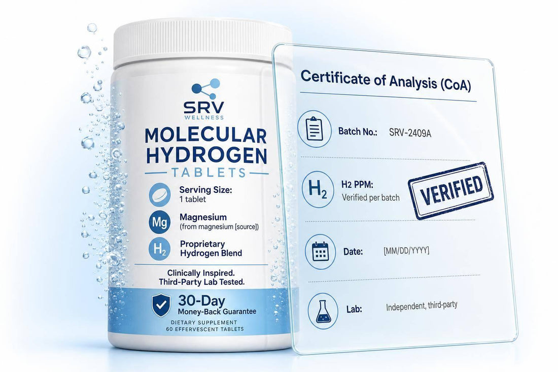 Molecular Hydrogen Tablets Investigated: Labels