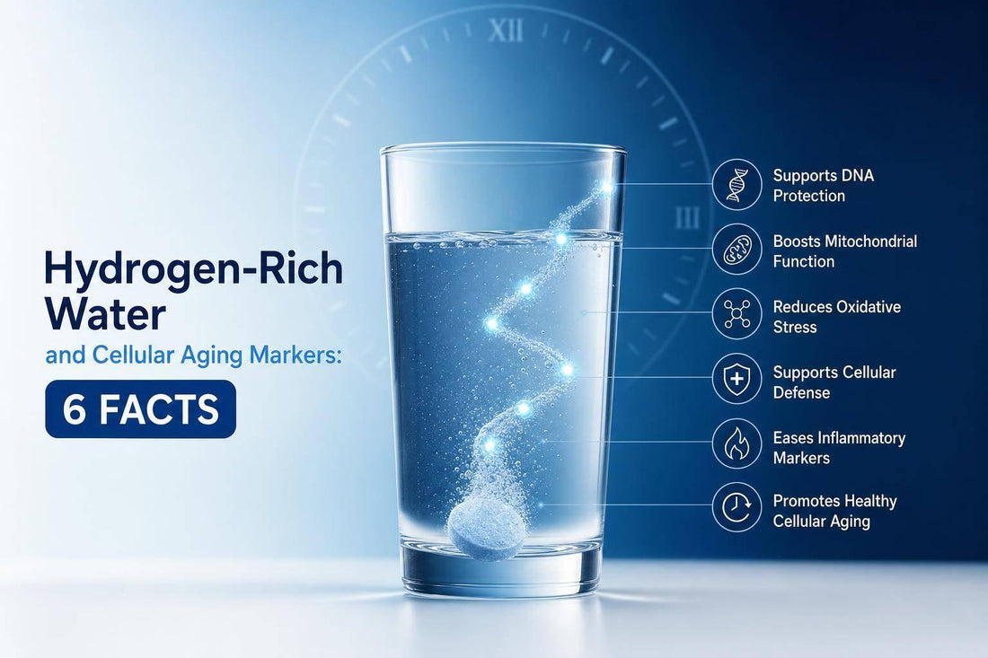 Hydrogen-Rich Water and Cellular Aging Markers: 6 Facts