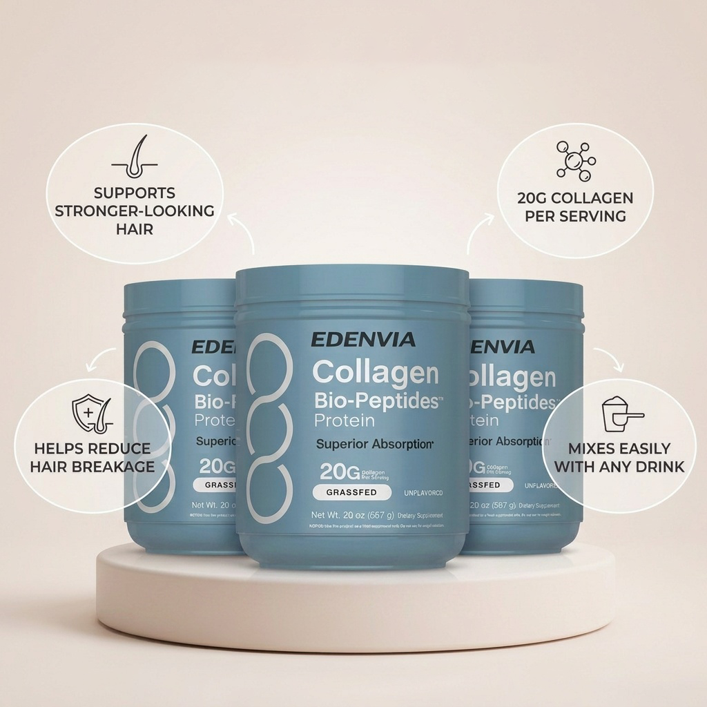 3 Tubs Of Multi Collagen Powder