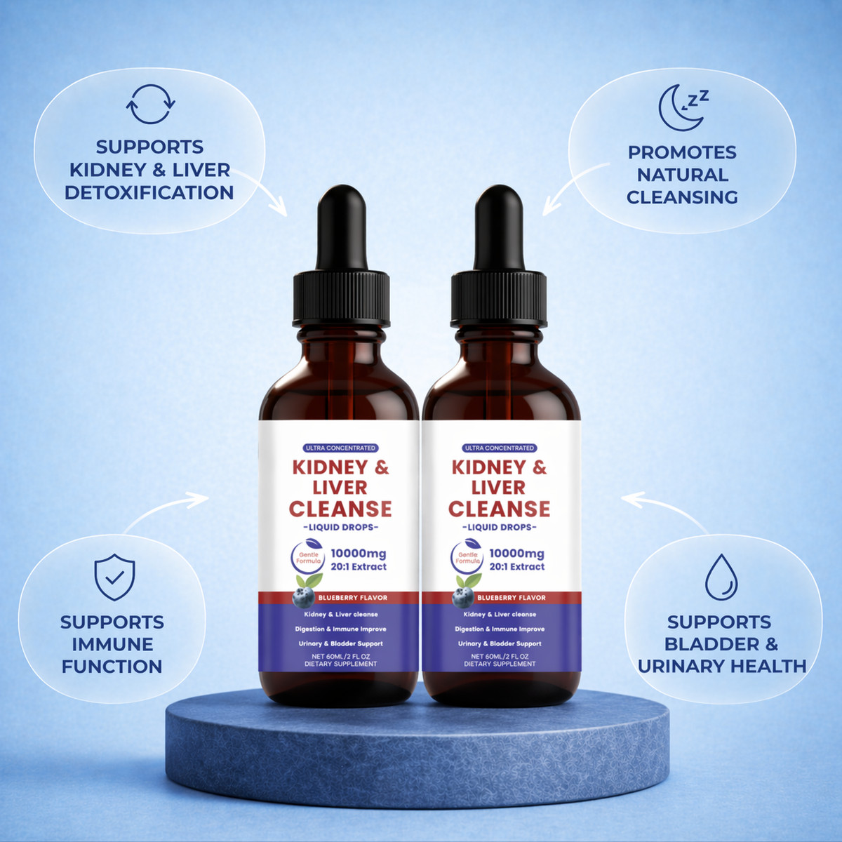 2 Bottles Of Kidney Cleanser