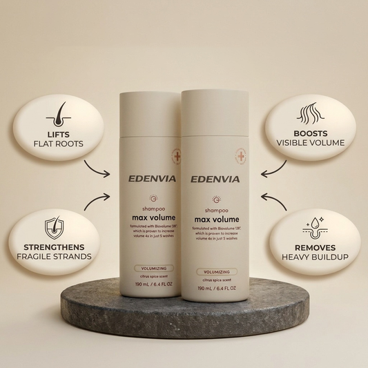 2 Bottles of Volumizing Shampoo